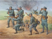 Zvezda německá pěchota WWII (1:72)