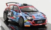 Ixo-models Hyundai I20 R5 Wrc N 36 Rally Estonia 2020 G.munster - L.meadow 1:43 Svetlo modrá červená čierna