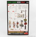 Miniart Príslušenstvo Cartelli Segnaletica Stradale - Cestné značky Wwii Taliansko 1:35 /