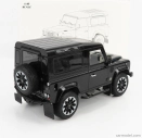LCD model Land rover Defender 90 Works V8 70th Edition 2018 1:18 Black