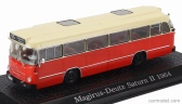 Edicola Magirus Deutz Saturn Ii Bus 1957 - poškodenie Zobrazovací box 1:72 Red Cream
