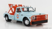 Greenlight Chevrolet C-30 Pick-up Gulf Odtahový vůz 1969 1:18, světle modrá