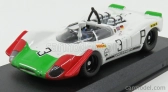 Najlepší model Porsche 908/02 N 3 3. 1000km Nurburgring 1969 Elford - Ahre 1:43 Biela Zelená Červená