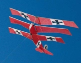 Létající drak Fokker Triplane 1219mm