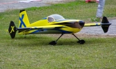 RC letadlo 74" Slick 580 EXP 1,87m, žlutá/modrá