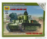 Zvezda Tank T28 Soviet Medium Tank 1936 1:100 /