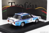 Trophy Fiat 131 Abarth Winner Rally Circuit Des Ardennes 1980 Didi - Andre Pauly 1:43 Biela Modrá
