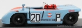Best-model Porsche 908/03 N 20 1000km Nurburgring 1970 Siffert - Redman 1:43 Modrá Červená