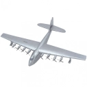Oceľová stavebnica Hughes H-4 Hercules