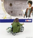 Corgi Motorcycle Hagrid's Sidecar Harry Potter - Movie 1:36 Velmi Světle Zelená
