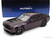 Autoart Dodge Challenger R/t Scat Pack Widebody 2022 1:18 Hellraisin Purple