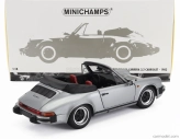 Minichamps Porsche 911 3.2 Carrera Cabriolet 1983 1:18 Grey Met