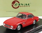 Esval model Osca 1600gt Fissore Coupe 1963 1:43 Červená