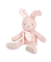 Doudou Ružový plyšový králik z organickej bavlny 25 cm