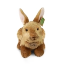 Rappa Plyšový králik hnedý ležiaci 23 cm ECO-FRIENDLY
