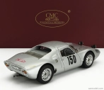 Cmc Porsche 904 Carrera Gts Ch.904-006 N 150 2nd Rally Montecarlo 1965 Eugen Boehringer - Rolf Wutherich 1:18 Silver