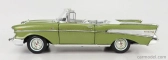 Autoworld Chevrolet Bel Air Cabriolet Open 1957 1:18 Green Met