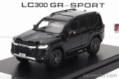 Lcd-model Toyota Land Cruiser Lc300-gr Sport 2022 1:64 Black