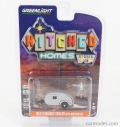 Greenlight Trailer Teardrop Trailer Roulotte 1972 1:64 Sivá
