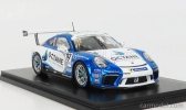 Spark-model Porsche 911 991-2 Gt3 Cup N 19 Porsche Carrera Cup Great Britain Champion 2020 H.king 1:43 Světle Modrá Bílá