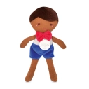 Doudou Julijou Panenka Enzo 16 cm modrá