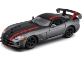 Bburago Dodge Viper SRT 10 ACR 1:24 strieborná