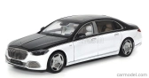 Almost-real Mercedes benz S-class S600 V12 Biturbo Maybach 2021 1:18 Bílá Černá