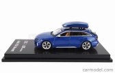 Cm-models Audi A6 Rs6 Avant C8 Sw Station Wagon 2021 1:64 Blue