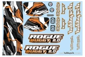 Rogue Buggy 2.0 Samolepky oranžové
