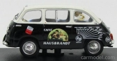 Edicola Fiat 600 Multipla Hausbrandt Caffe' 1956 1:43 čierna biela