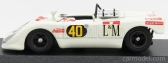 Best-model Porsche 908/2 Flunder Spider N 40 Temporada 1970 Decadenet - Pairetti 1:43 Bílá