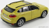 Bburago Plus Porsche Cayenne Turbo 1:24 žltá