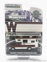 Greenlight Chevrolet C20 Silverado Camper Winnebago 1982 1:64 Hnědý Krém