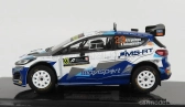 Ixo-models Ford england Fiesta R5 Mkii N 23 Winner Wrc2 Rally Acropolis 2021 N.gryazin - K.aleksandrov 1:43 White Blue