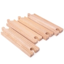 Bigjigs Rail Dlhé rovné koľaje 21 cm 4 ks - poškodené balenie