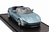 Bbr-models Ferrari Roma Spider Open 2020 1:43 Celeste Trevi - Light Blue Met