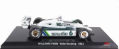 Edicola Williams F1 Fw08 N 6 Majster sveta sezóna 1982 Keke Rosberg - blister 1:24 bielo-zelený