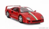 Kk-scale Ferrari F40 Italian Stripes 1987 1:18 Red