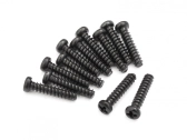 Samorezná skrutka s polguľovou hlavou PBHO 2,6x12mm 12ks