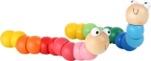 Small Foot Ohebné housenky malé displej 14 ks