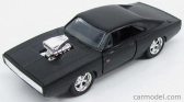 Jada Dodge Dom's Dodge Charger R/t 1970 - Fast & Furious 7 1:32 Matt Black