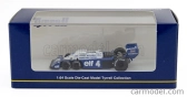 Kyosho Tyrrell F1 P34 Elf 6 Wheeler N 4 Sezóna 1977 Patrick Depailler 1:64 Modrá biela