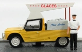 Edicola Citroen Mehari Marhand De Glaces - Gelataio - Ice Cream Van 1:43 Žlutá Bílá