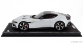 Bbr-models Ferrari 12cilindri Coupe V12 830cv 2024 - Con Vetrina - With Showcase 1:18 Bianco Artico - Bílá Met