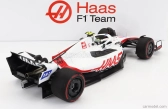 Minichamps Haas F1 Vf-22 Ferrari Team Haas N 47 11th Bahrain Gp 2022 Mick Schumacher 1:18 Biela čierna červená