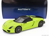 Autoart Porsche 918 Spyder Weissach Package 2013 1:18 Acide Green