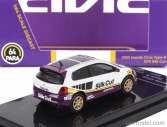 Paragon-models Honda Civic Type R Ep3 Silk Cut Racing 2001 1:64 Bílá Fialová