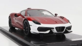 Tecnomodel Touring Superleggera Arese Rh95 (chassis And Engine F-12) 2021 1:18 Červená Met - Lesklá Bílá