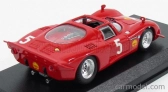 Najlepší model Alfa romeo 33.2 Spider N 5 Winner Montlhery 1969 Larrousse - Verrier 1:43 Red