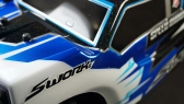 SWORKZ 1/8 Off Road RHINOCERO III Speed čirá lexanová karoserie, 1 ks.